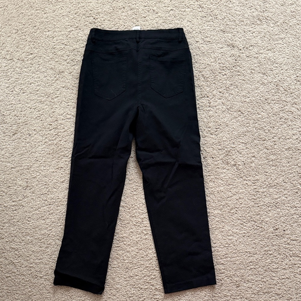 89th & Madison Elegant Black Trousers
